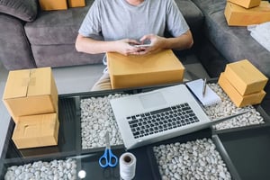 high-angle-view-man-using-mobile-phone