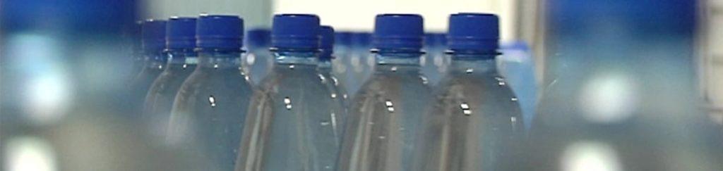 Multiple water bottles